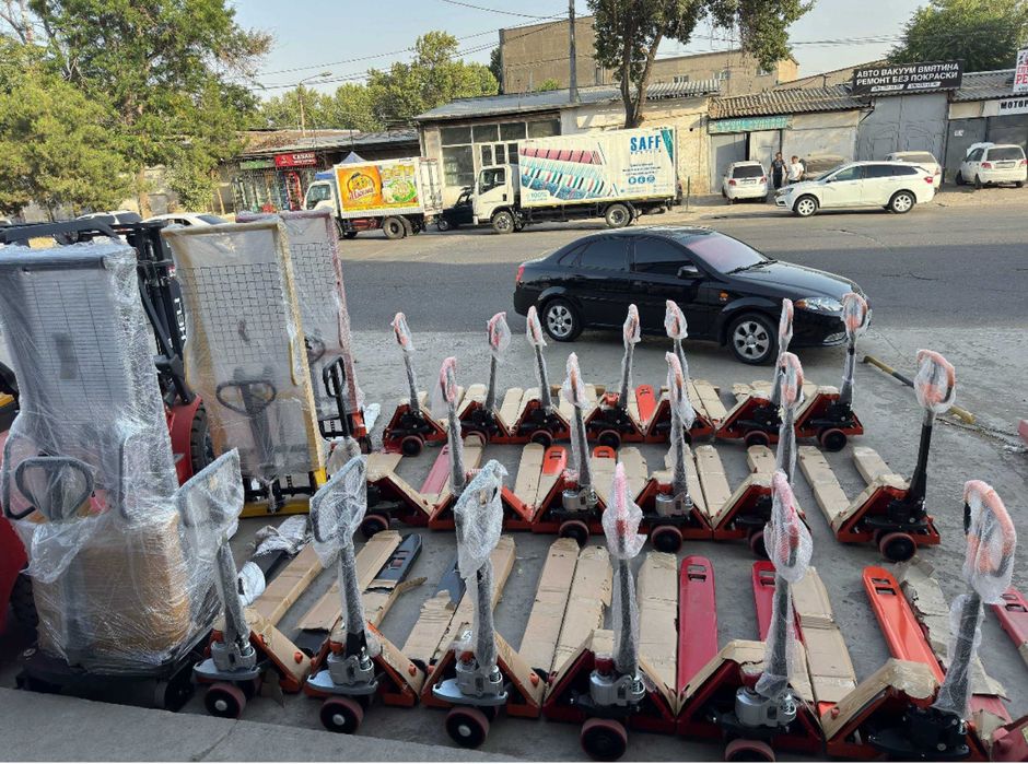 Рохля Штабилер Транспалет Штаблёр Рохли Тележка Ручная кара Подъемник