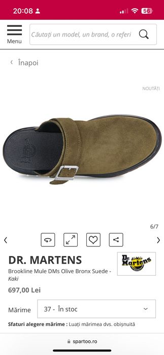 Papuci Dr Martens