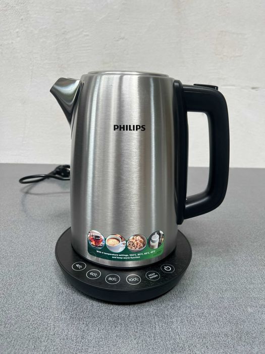 Електрическа кана / Чайник PHILIPS HD9359/90, с температурни настройки