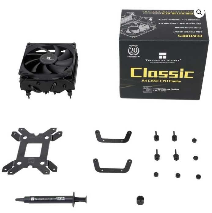 Vand cooler Thermalright AXP90-X47 BLACK low profille