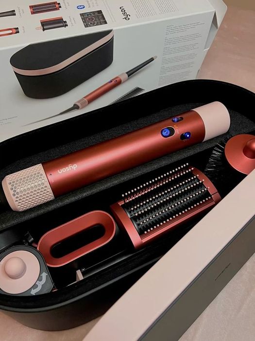 Dyson Airwrap HS08 Amber Silk — тепло, стиль и безупречный результат
