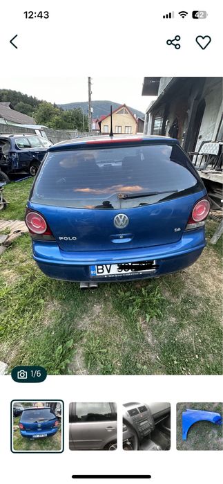Hayon (Haion)vw polo 9N3  2002-2009