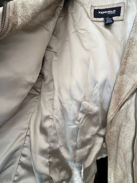 Geaca Kenvelo din piele, mărimea M