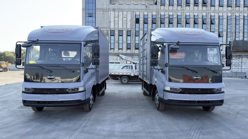 BYD T5 EV электро-грузовик буюртма асосида