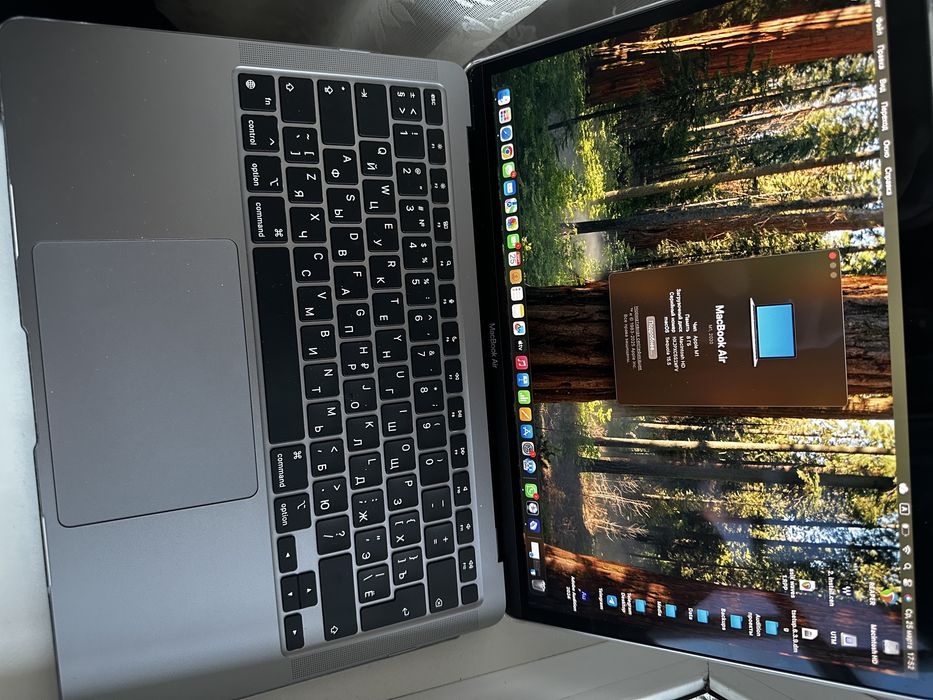 Macbook air M1 на гарантии