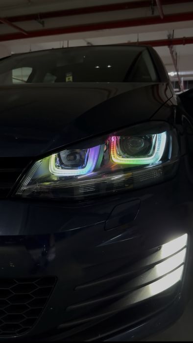 Faruri LED Golf 7 R Originale, RGB, Semnalizare dinamica