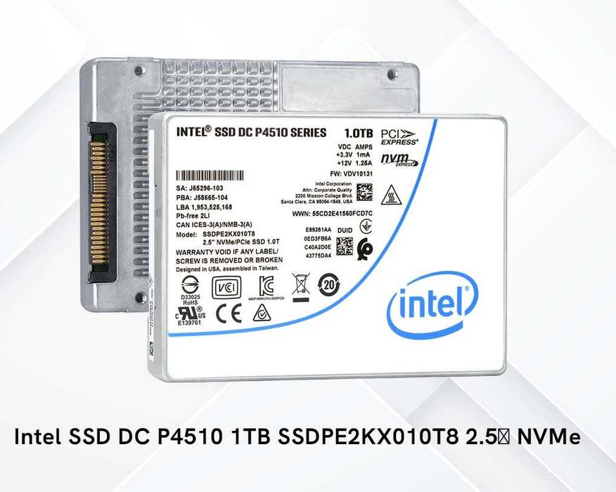 Накопитель SSD диск INTEL P4510 1Tb