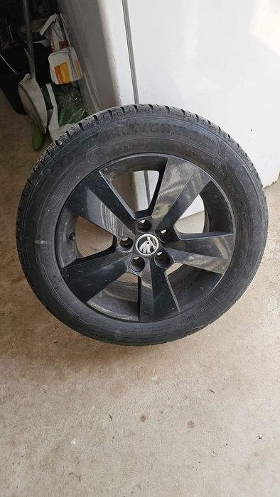 Set Roti Echipate Complet Skoda Rapid R15