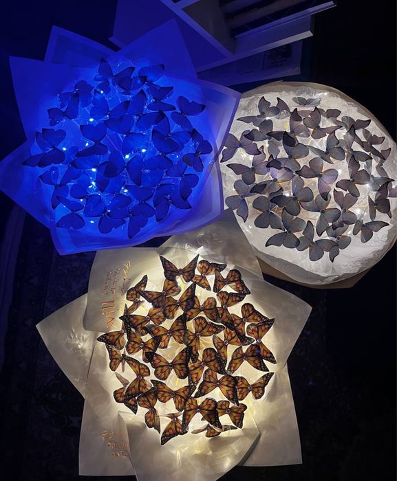 Букеты из бабочек в наличии