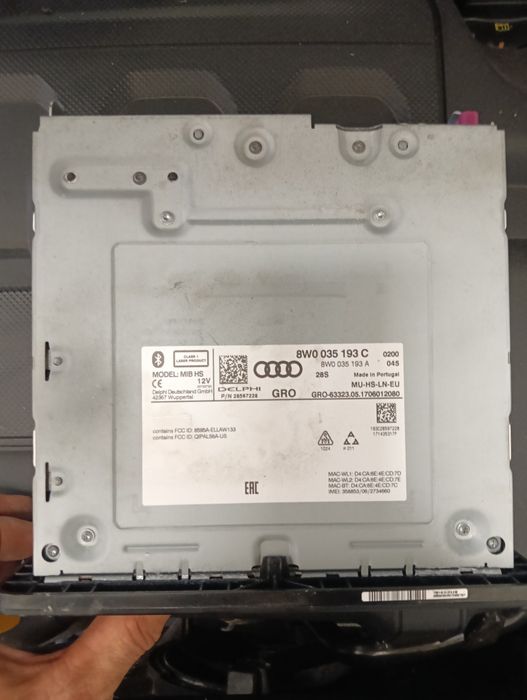 Unitate Navigatie MMI Delphi MIB HS cod 8W0035193C 8W0035193A