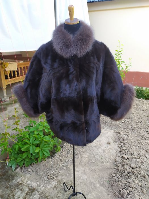 Шуба норковая кускавой