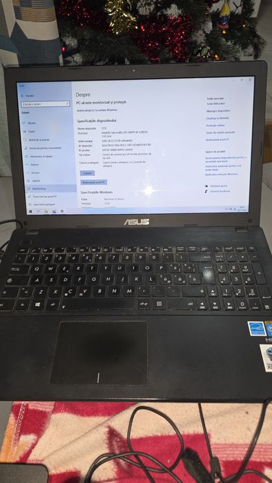 Laptop ASUS X551C, Intel Celeron, 4GB RAM, Windows 10.