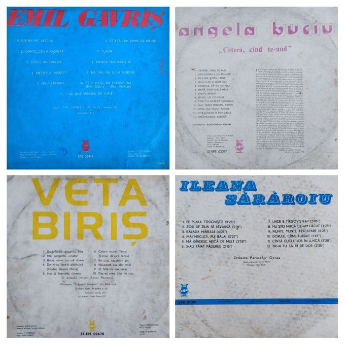 Vând colecție discuri vinil