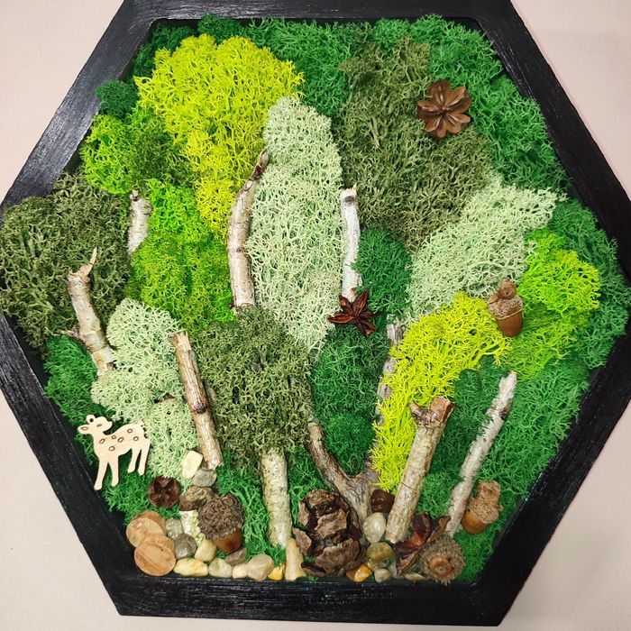 Пана със скандинавски мъх