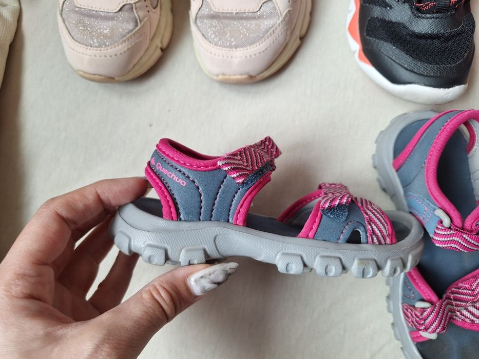 Нови детски маратонки и сандали за момиченце, размер 27