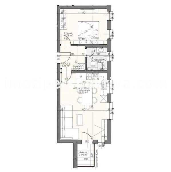 Продава се Двустаен апартамент в Пловдив, Христо Смирненски - 68 кв.м за 993 €/кв.м - Снимка #1