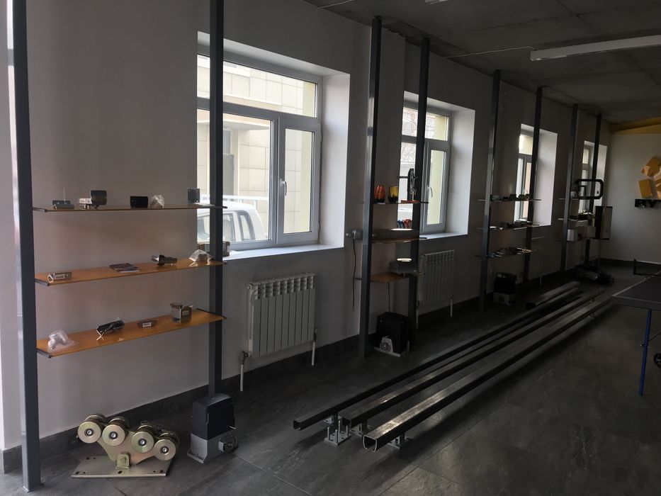 Ворота автоматические, шлагбаум