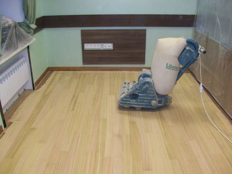 Шлифовка Старый Красчне Палибне пол