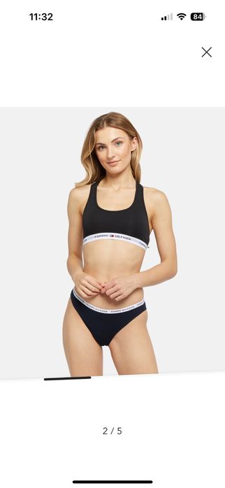 Черно бюстие Tommy Hilfiger