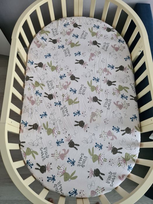 Простыня на резинке 125×75