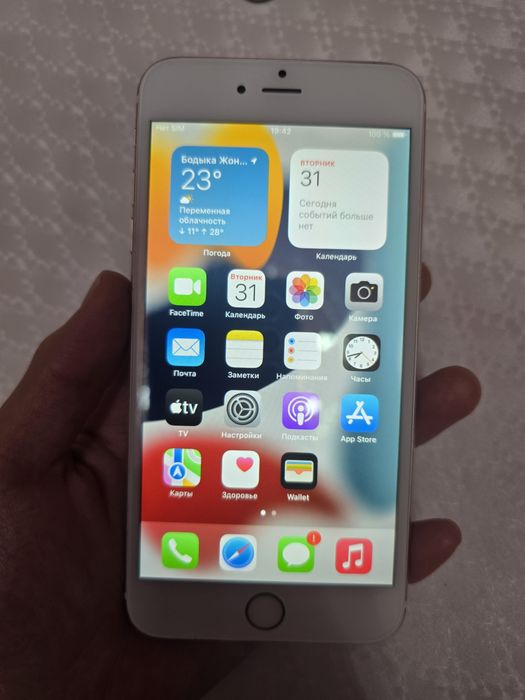 Iphone 6S Plus 100%  , идеал
