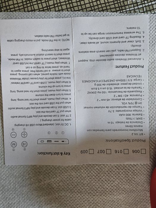 Boxa audio cuvradio si bluetooth