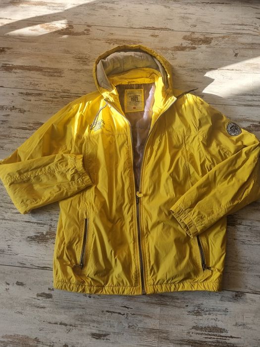 Мъжко късо жълто яке