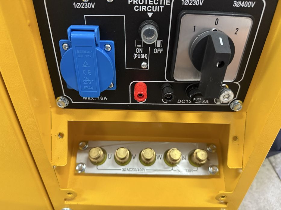 Generator Curent Stager YDE8600TA-TA3 V2 Trifazat Dual 7.5kVA Diesel