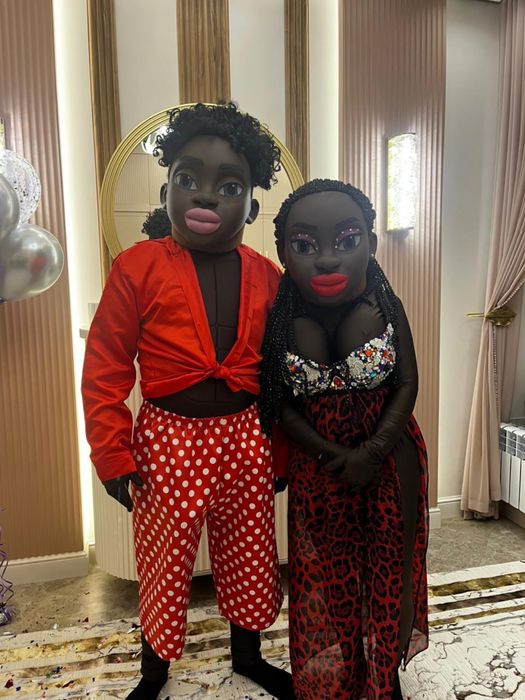 Мулат и Мулатка стрипкуклы