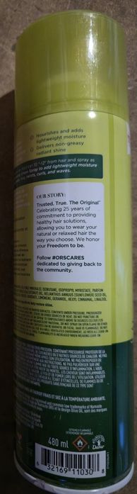 Oil Nourishing sheen spray 480ml