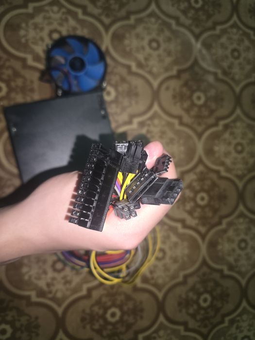 кулер и блок питания aerocool на 350w vx plus