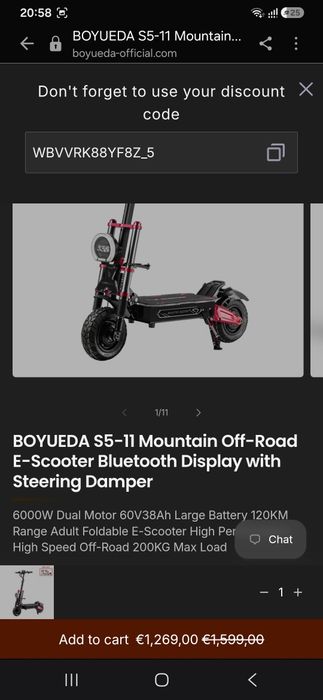 Trotineta  BOYUEDA S5-11