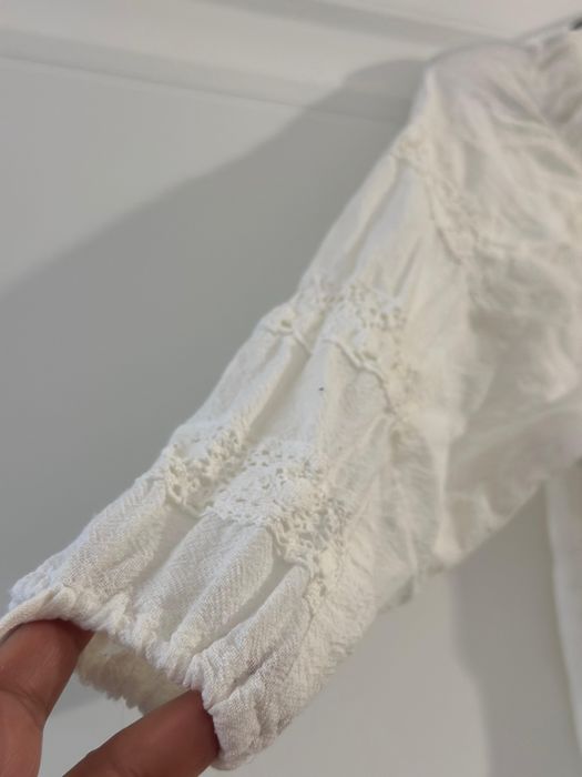 Bluza alba de vara