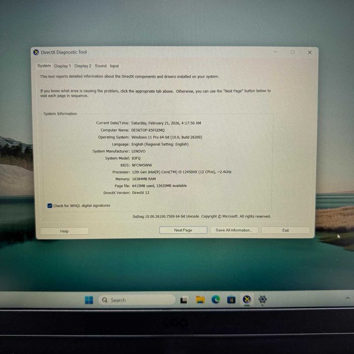 Laptop Gaming Lenovo LOQ  i5 12450H Intel Arc A530M  Zeus Amanet Vitan