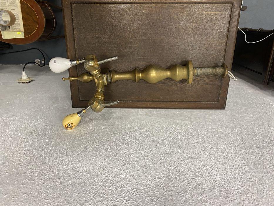 Белгийски бирени кранове с порцеланови дръжки кран за бира от месинг