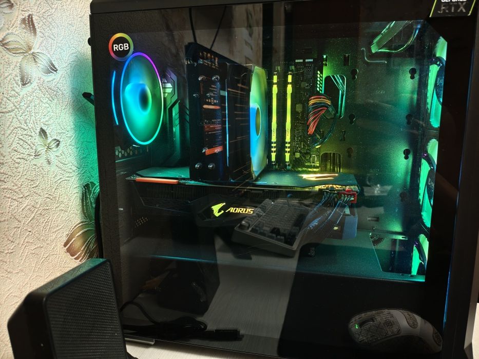 Игровой ПК RTX 2080 Super, Intel Core i7 10700