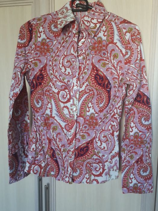 Дамска памучна риза