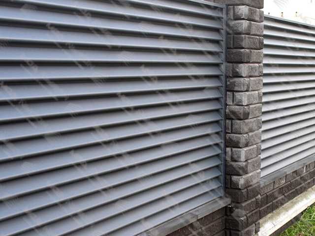 Забор жалюзи от производителя