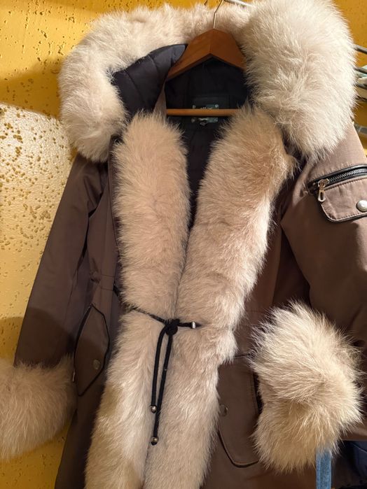 Парка с естествен косъм