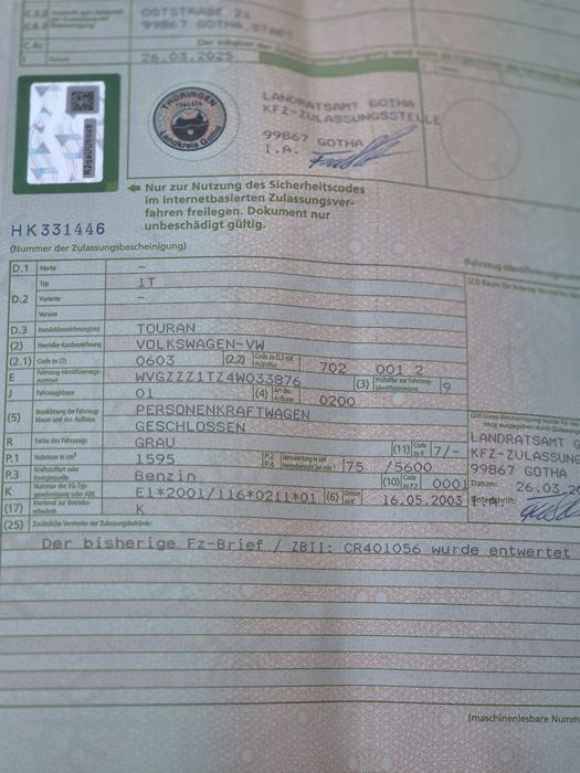 Vând vw tuaran recent adus în țară