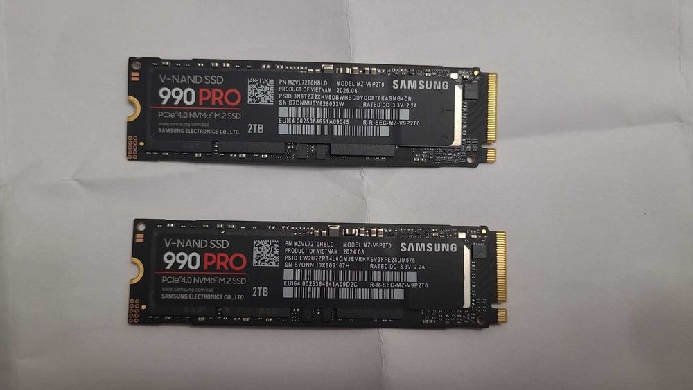 SSD Samsung 990 PRO de 2TB PCI Express 4.0 x4 M.2 2280 -NOU