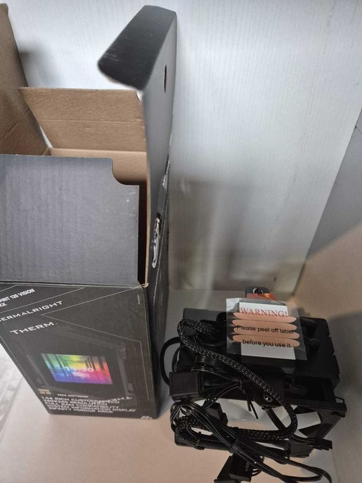 Cooler CPU Thermalright Assassin Spirit 120 Vision Black ARGB, LCD