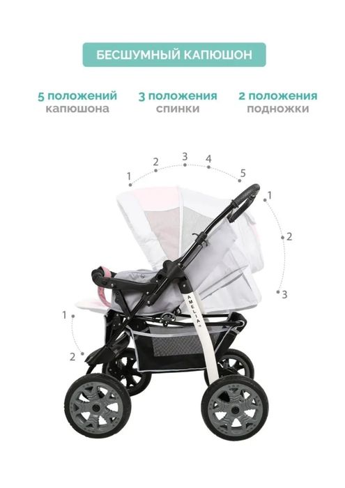 Продам детскую коляску3 в 1!