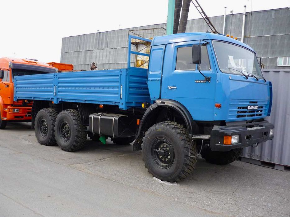 Бортовой КАМАЗ 6х6