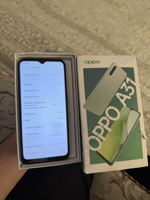 Продам OPPO A31 256 ГБ