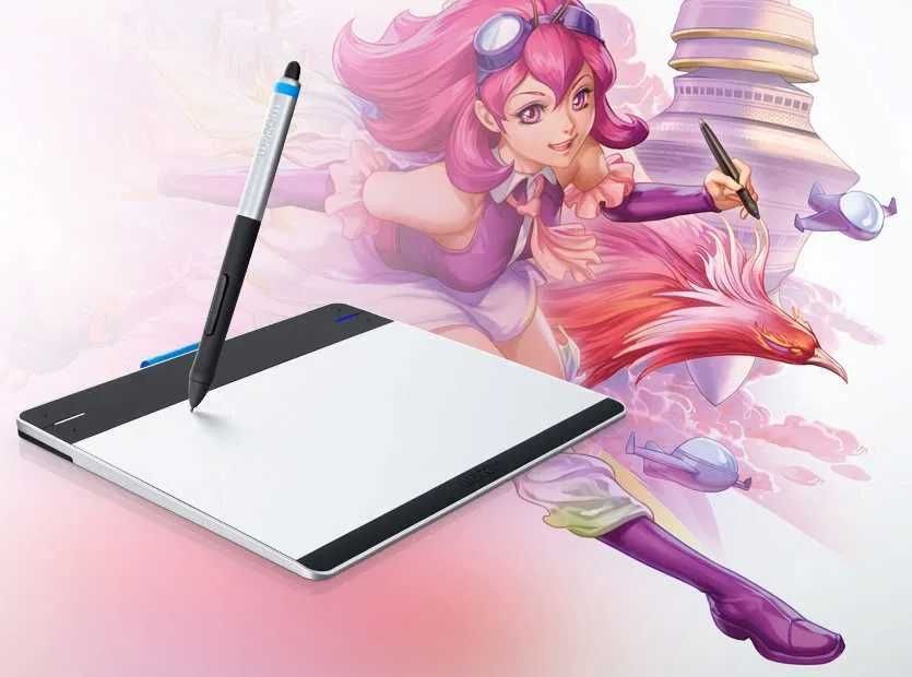 Tableta Wacom Intuos Manga Small - Ca Noua, Folosita O Singura Data!