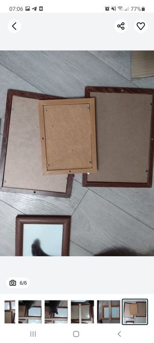 Рамки 5 большие и 2 маленькие за всё 50000сум