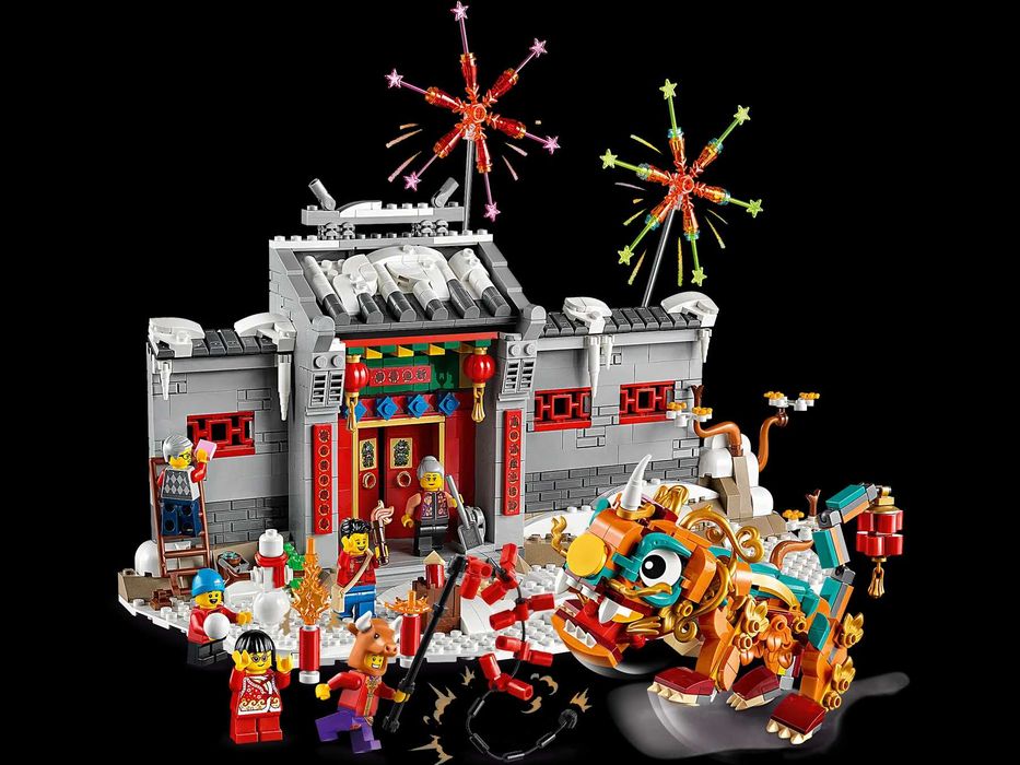 НОВО LEGO Christmas 80106 - Chinese New Year: The Story of Nian