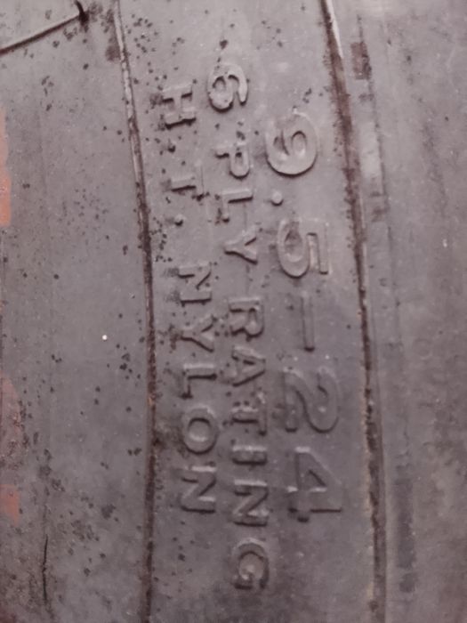 Roti tractor complecte 9.5/24