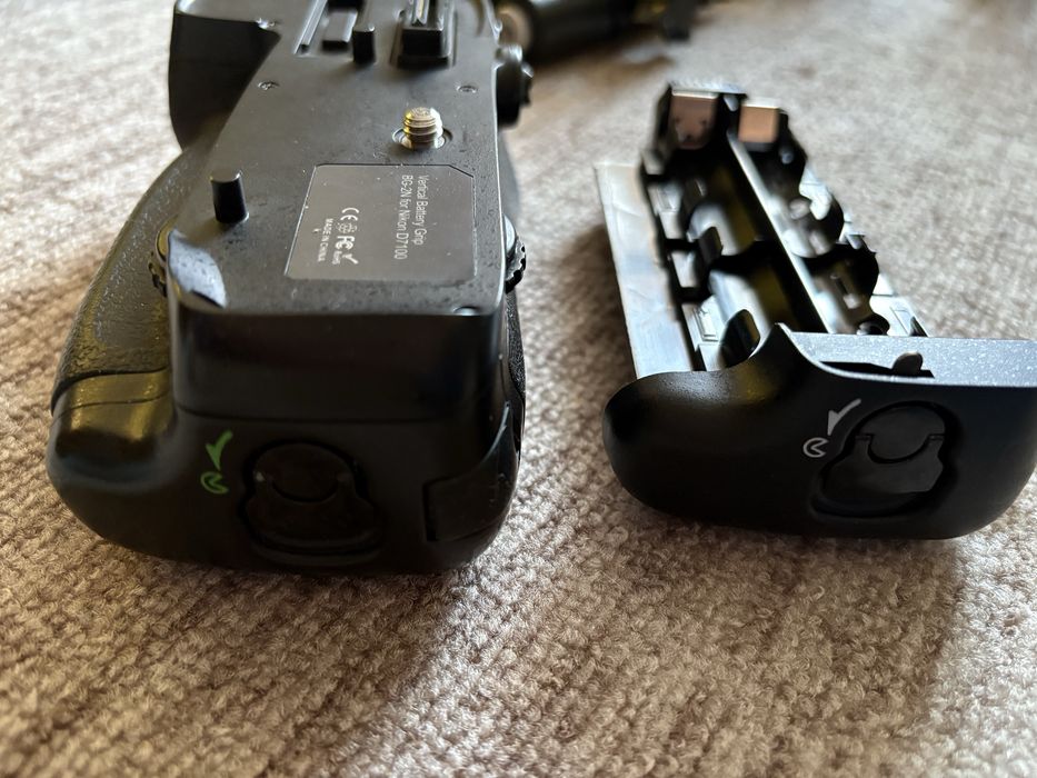 Батарейный блок на Nikon d7100